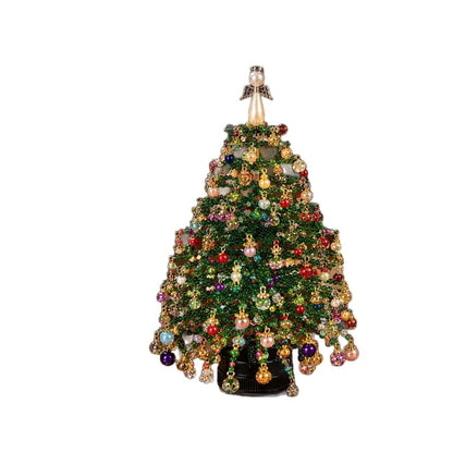 Handmade Beaded Christmas Hat Christmas Tree